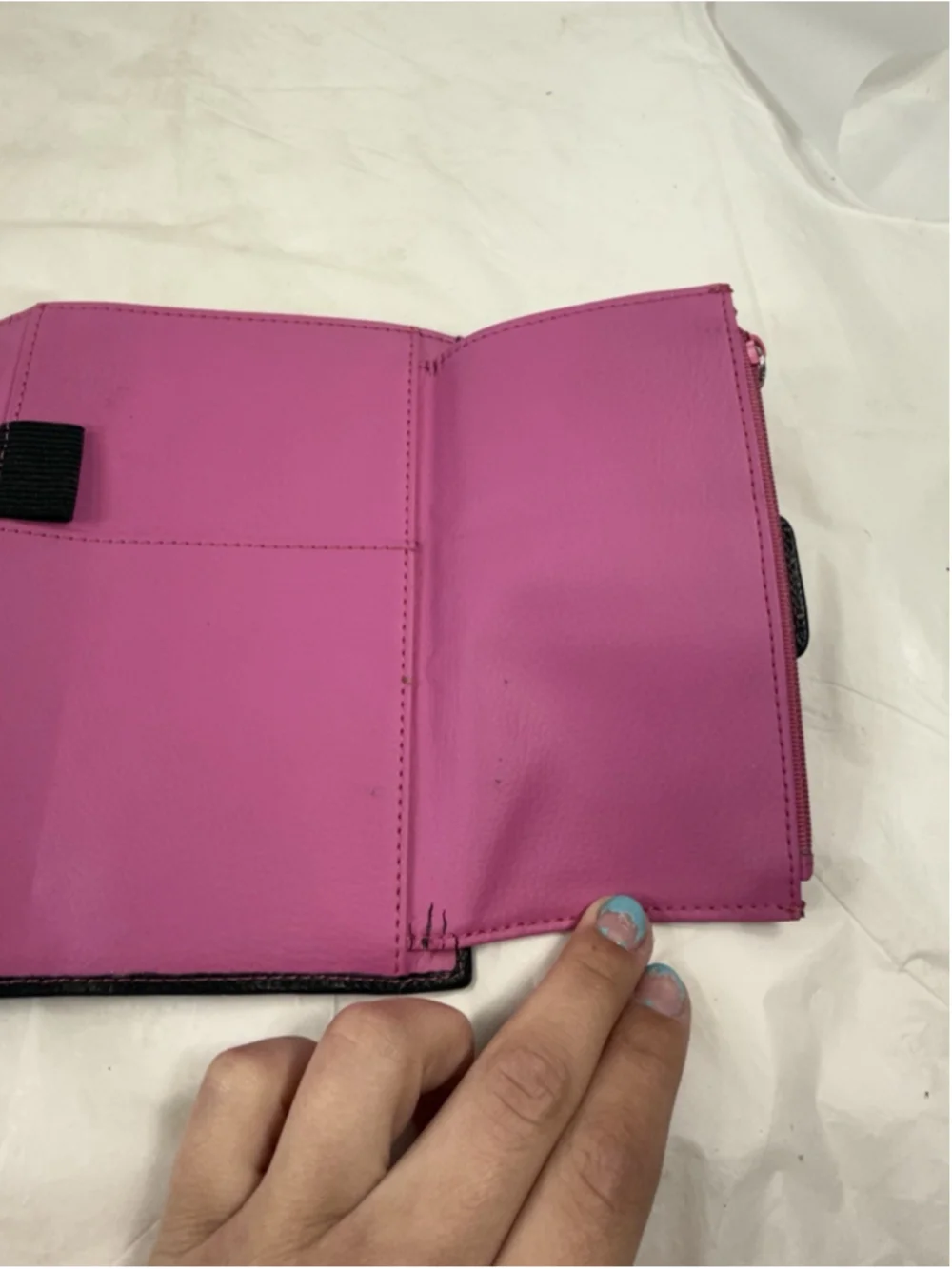 Isaac Mizrahi Black Credit Card Wallet